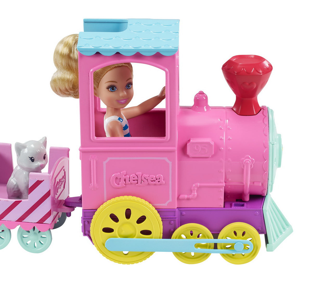 BARBIE PAPUSICA CHELSEA CU TRENULET