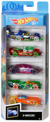 SET 5 MASINI HOT WHEELS X RAYCERS