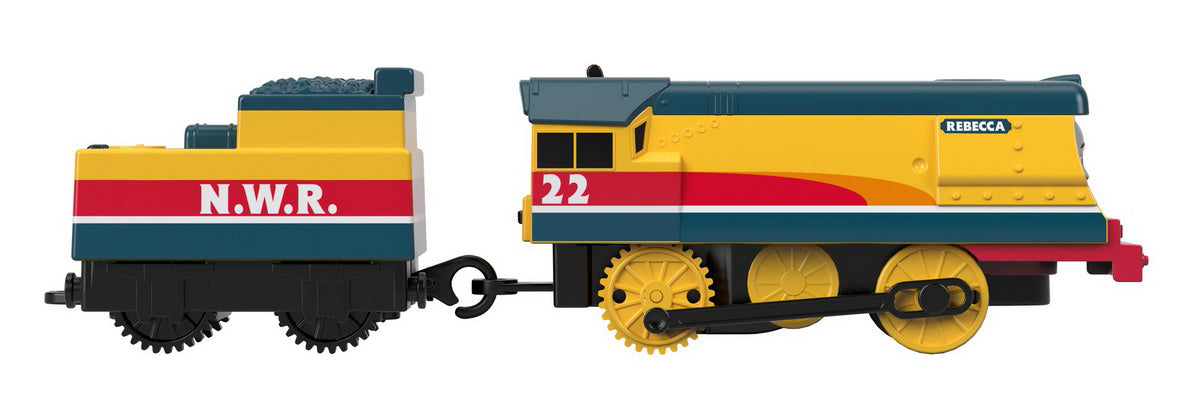 THOMAS TRACKMASTER LOCOMOTIVA REBECCA CU VAGON