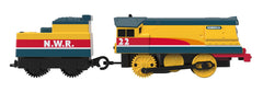 THOMAS TRACKMASTER LOCOMOTIVA REBECCA CU VAGON