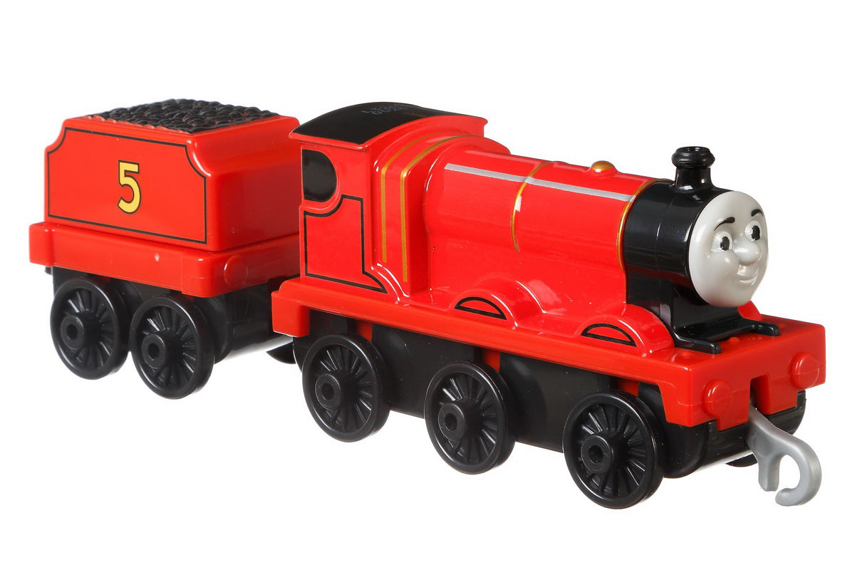 THOMAS LOCOMOTIVA CU VAGON PUSH ALONG JAMES