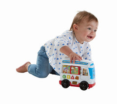 AUTOBUZUL CU SUNETE LIMBA ROMANA FISHER PRICE