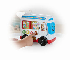 AUTOBUZUL CU SUNETE LIMBA ROMANA FISHER PRICE