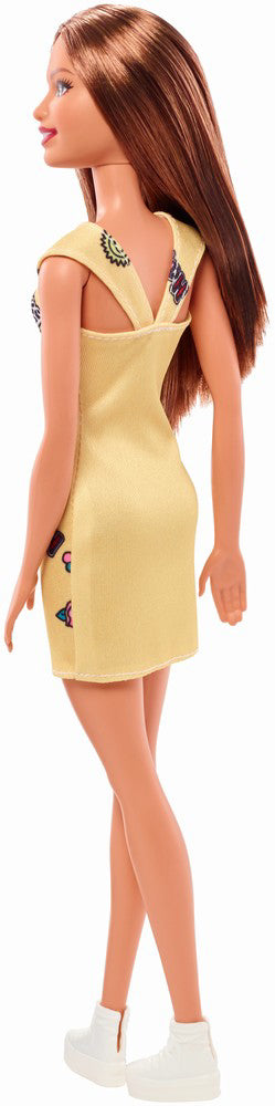 BARBIE PAPUSA CLASICA SATENA SI CU ROCHITA GALBENA