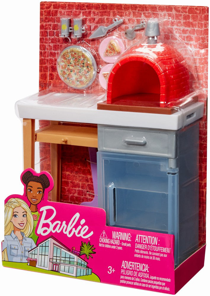 BARBIE SET MOBILIER EXTERIOR CUPTOR PIZZA