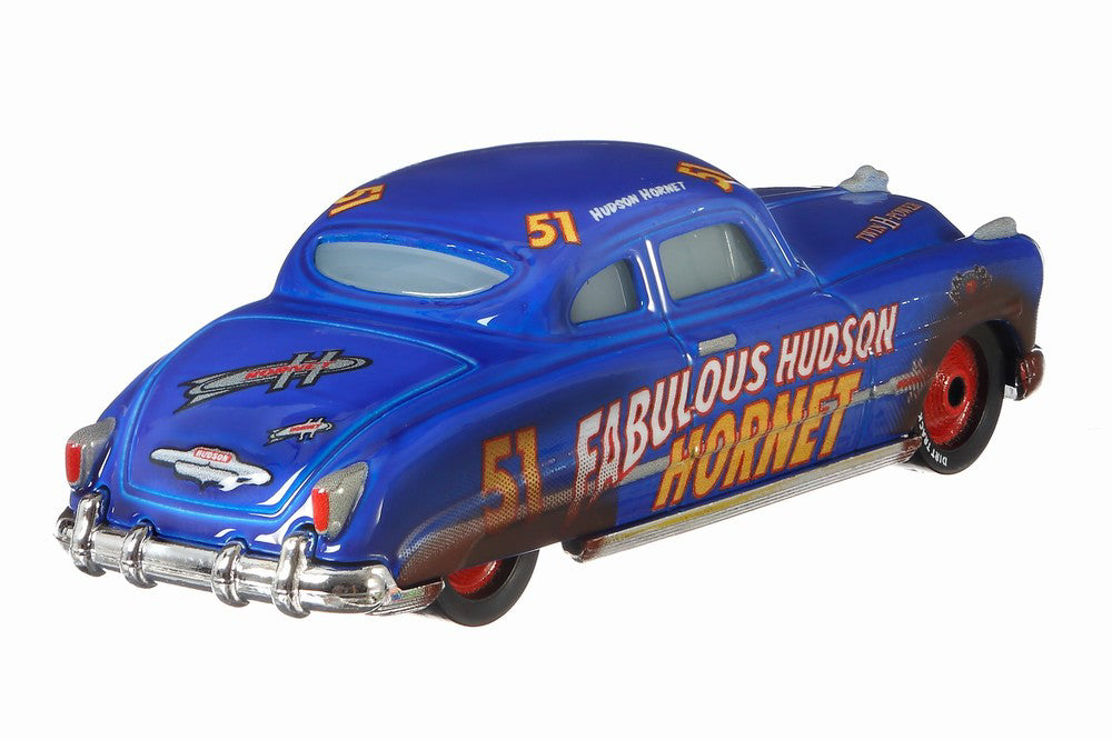 CARS 3 PERSONAJ DIE CAST PACHET 2 MASINI HUDSON HORNET SI JET ROBINSON