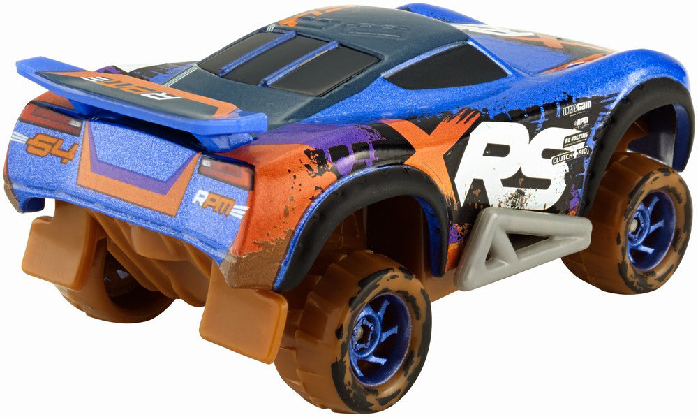 CARS XRS MUD PERSONAJE PRINCIPALE BARRY DEPEDAL