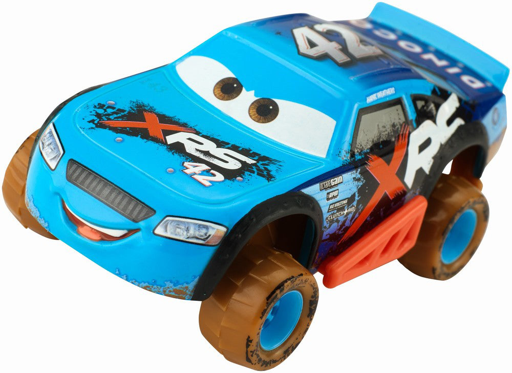 CARS XRS MUD PERSONAJE PRINCIPALE CAL WEATHERS