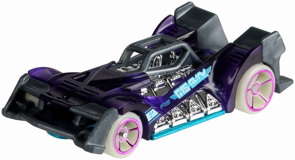 SET 5 MASINI HOT WHEELS GLOW WHEELS