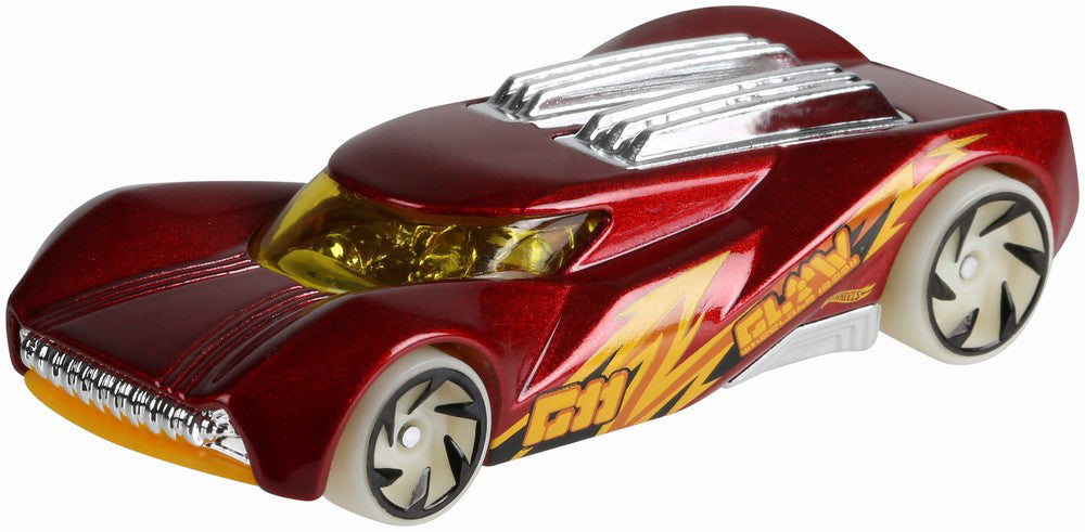 SET 5 MASINI HOT WHEELS GLOW WHEELS
