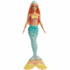 BARBIE PAPUSA DREAMTOPIA SIRENA CU PARUL ROZ