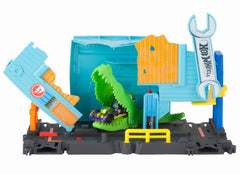 CITY CURSA CU OBSTACOL HOT WHEELS ATACUL CROCODILULUI