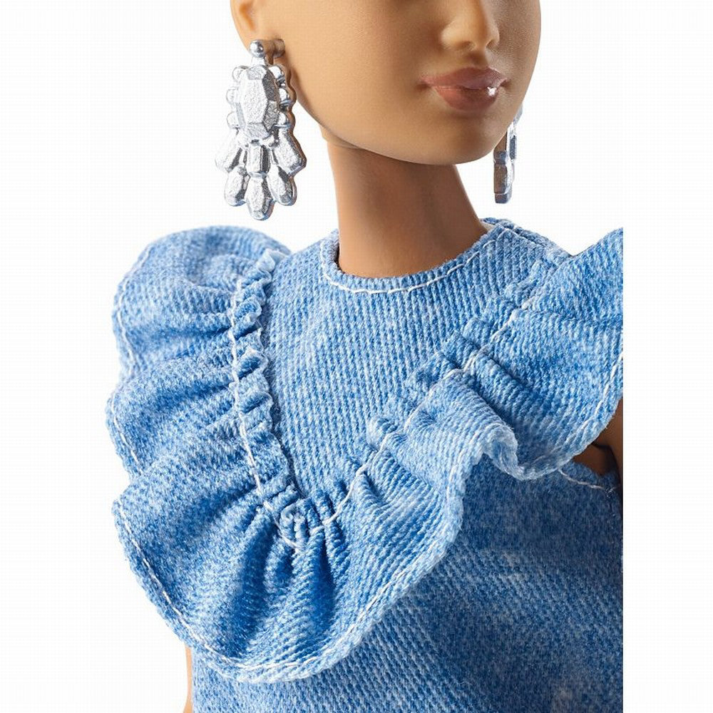 PAPUSA BARBIE FASHIONISTA CU COC ROZ