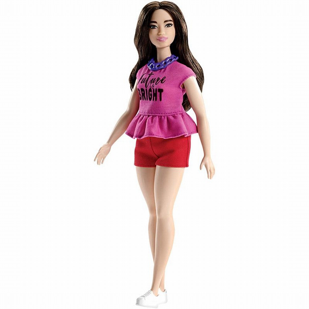 PAPUSA BARBIE FASHIONISTA CU PARUL LUNG