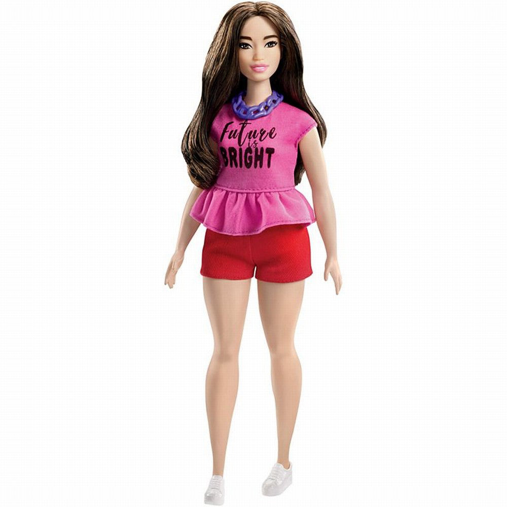 PAPUSA BARBIE FASHIONISTA CU PARUL LUNG