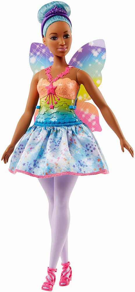 PAPUSA BARBIE PRINTESA ZANA CU PARUL ALBASTRU