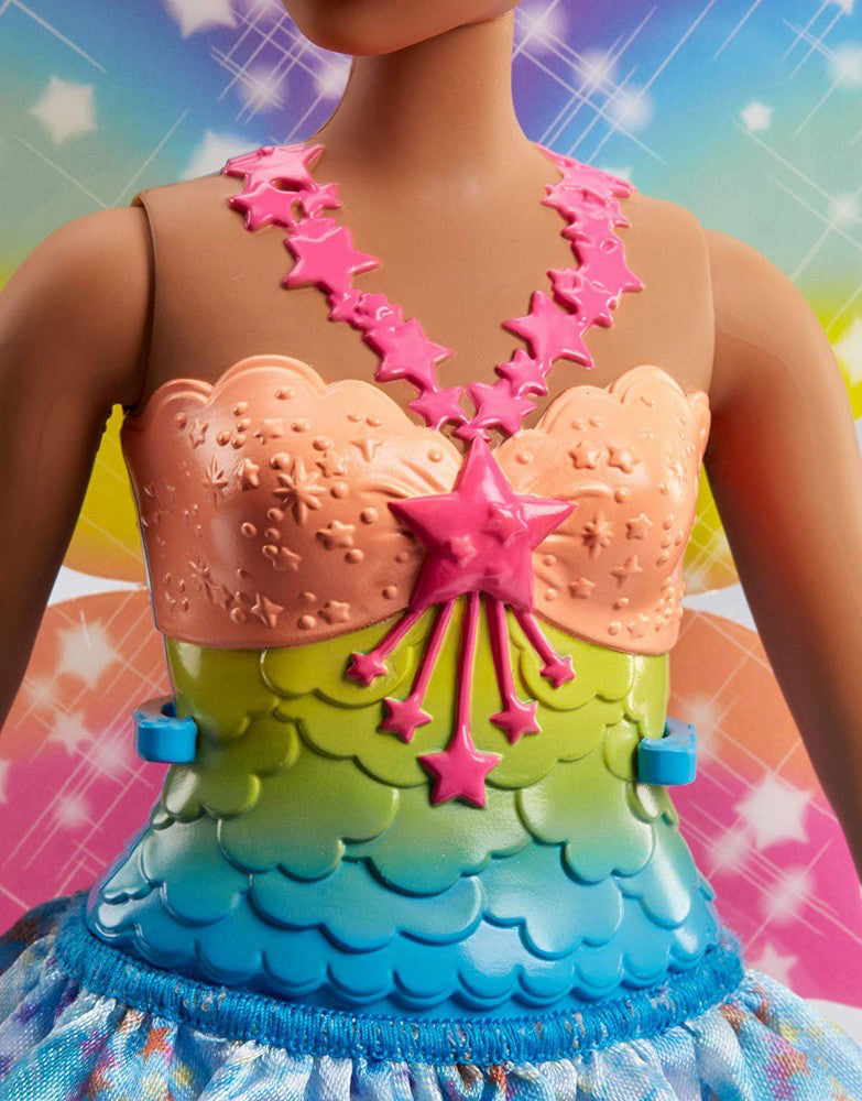 PAPUSA BARBIE PRINTESA ZANA CU PARUL ALBASTRU