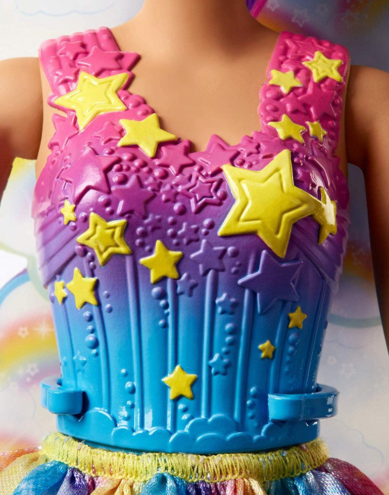 PAPUSA BARBIE PRINTESA ZANA CU PARUL MOV