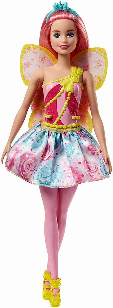 PAPUSA BARBIE PRINTESA ZANA CU PARUL ROZ