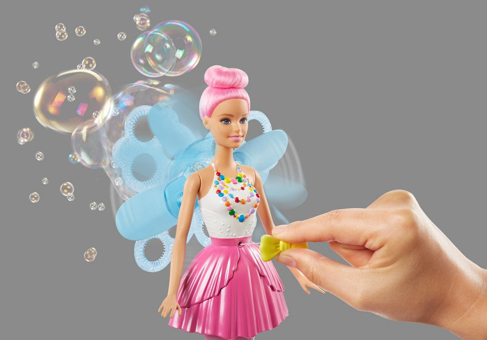 PAPUSA BARBIE ZANA BALONASE DE SAPUN CU PARUL ROZ
