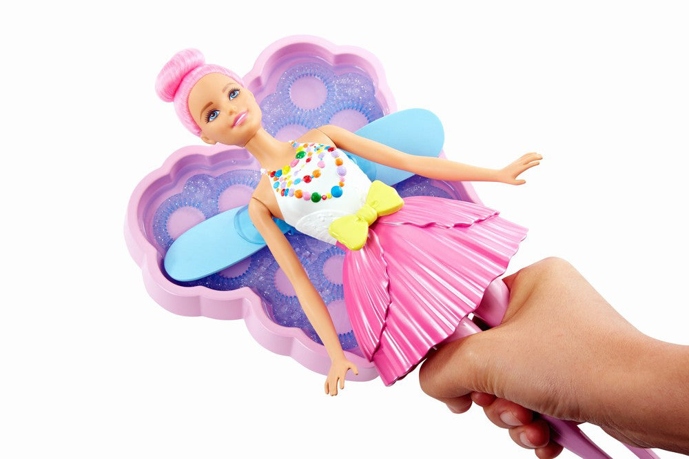 PAPUSA BARBIE ZANA BALONASE DE SAPUN CU PARUL ROZ