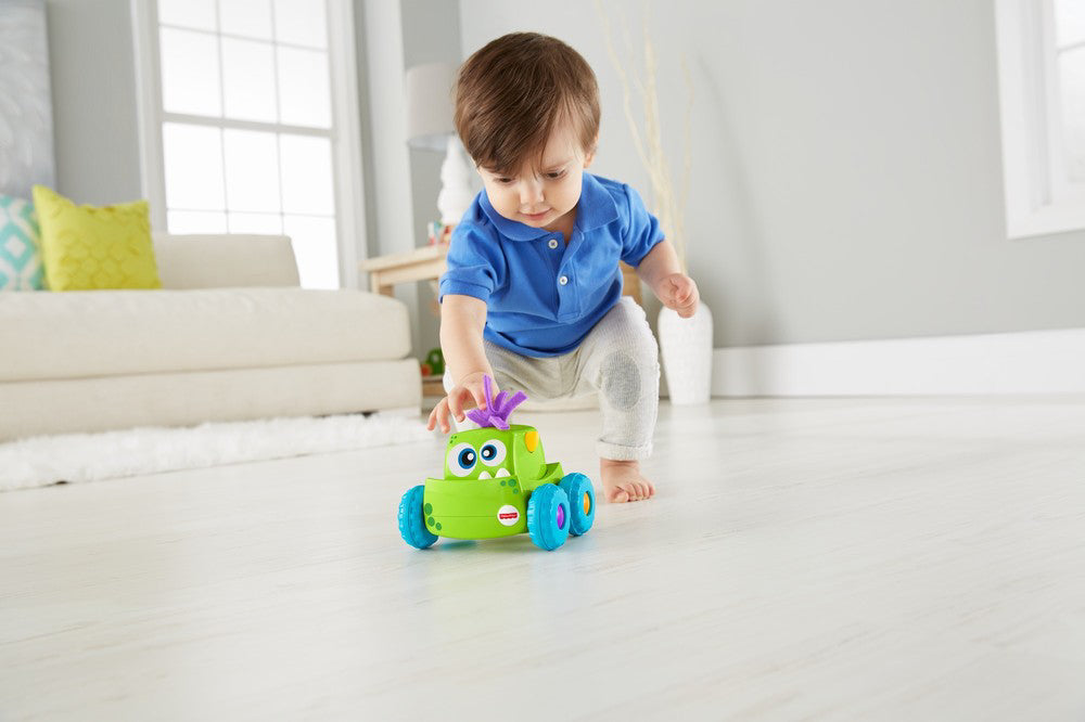 APASA SI PORNESTE MONSTER TRUCK FISHER PRICE