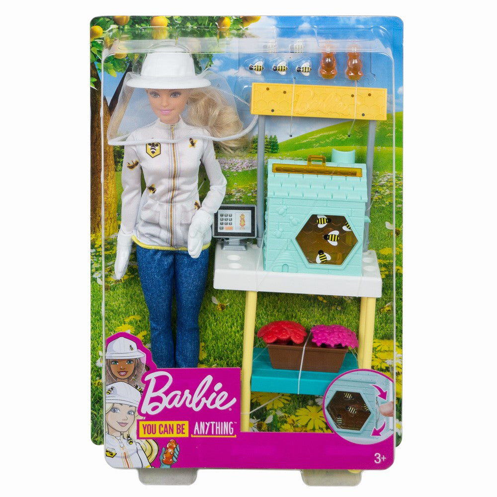 BARBIE CARIERE SET MOBILIER CU PAPUSA APICULTOR