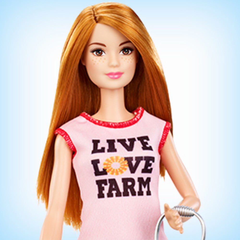 BARBIE CARIERE SET MOBILIER CU PAPUSA LA FERMA