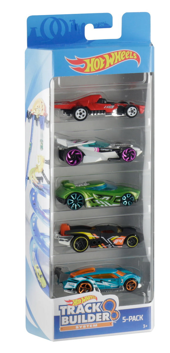 SET 5 MASINI HOT WHEELS TRACK BUILDER SYSTEM