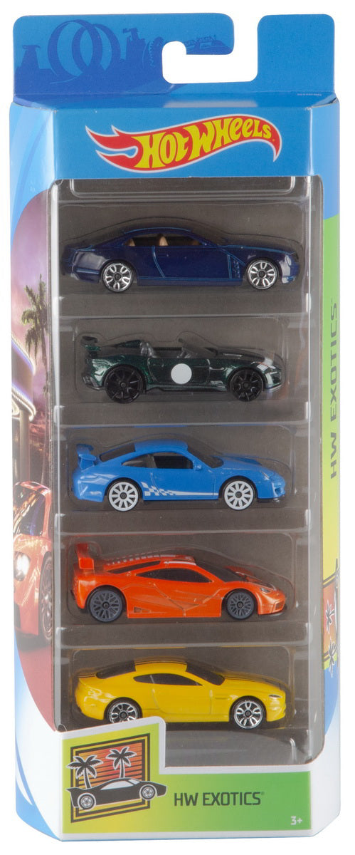 SET 5 MASINI HOT WHEELS EXOTICS