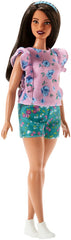 PAPUSA BARBIE FASHIONISTA CU FORME SI SUVITE BLONDE