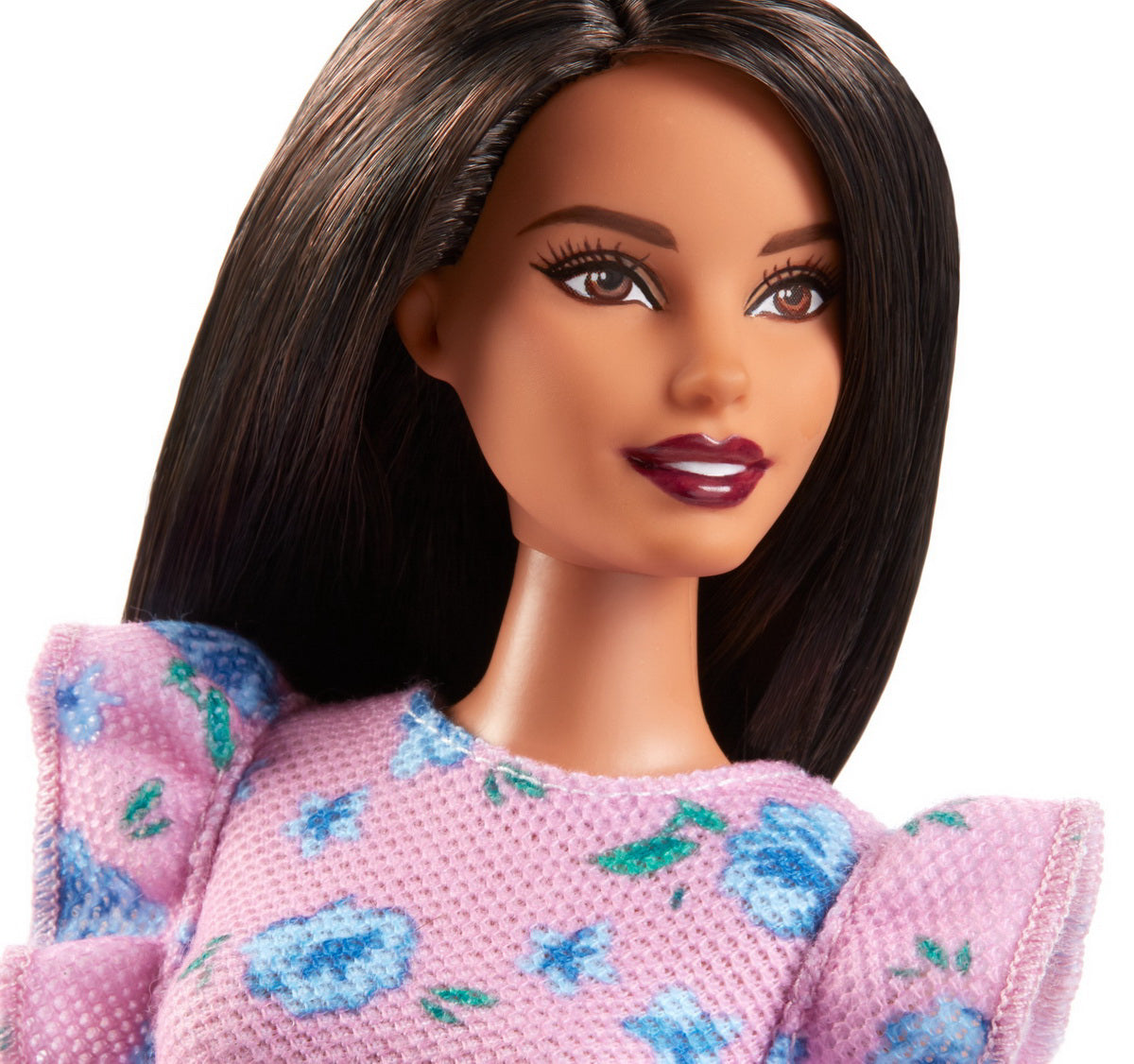 PAPUSA BARBIE FASHIONISTA CU FORME SI SUVITE BLONDE