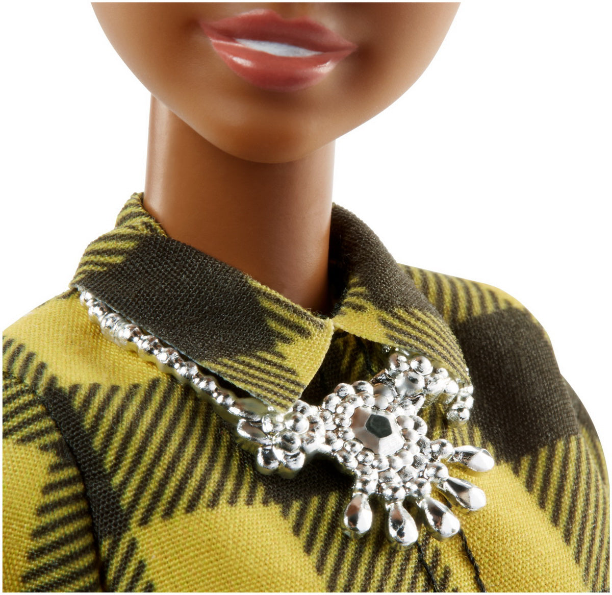 PAPUSA BARBIE FASHIONISTA CU ROCHITA IN CAROURI