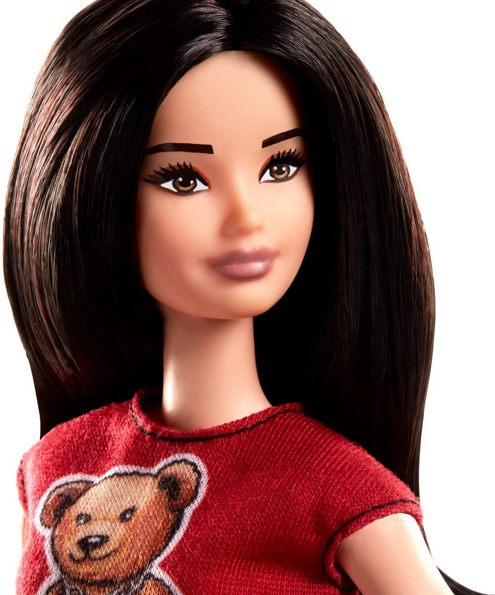 PAPUSA BARBIE FASHIONISTA CU TRICOU GIRLS RULE