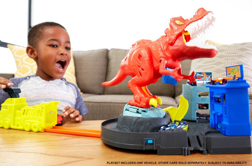 HOT WHEELS SET DE JOACA T REX