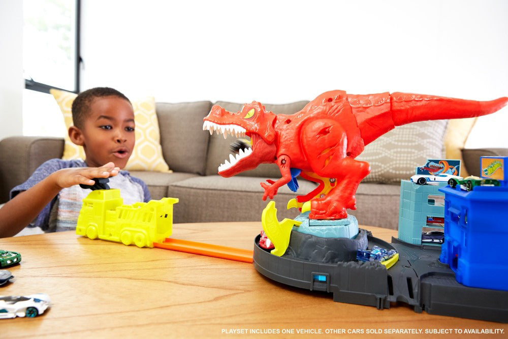 HOT WHEELS SET DE JOACA T REX