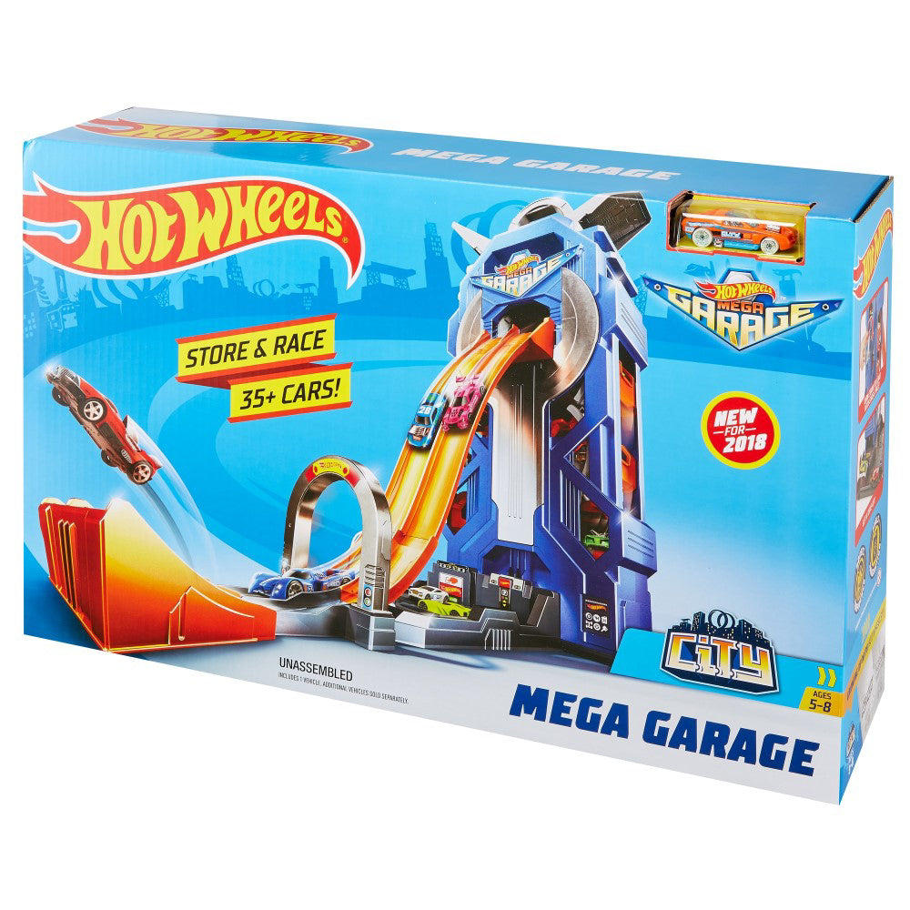 GARAJ HOT WHEELS CU PISTA DE LANSARE