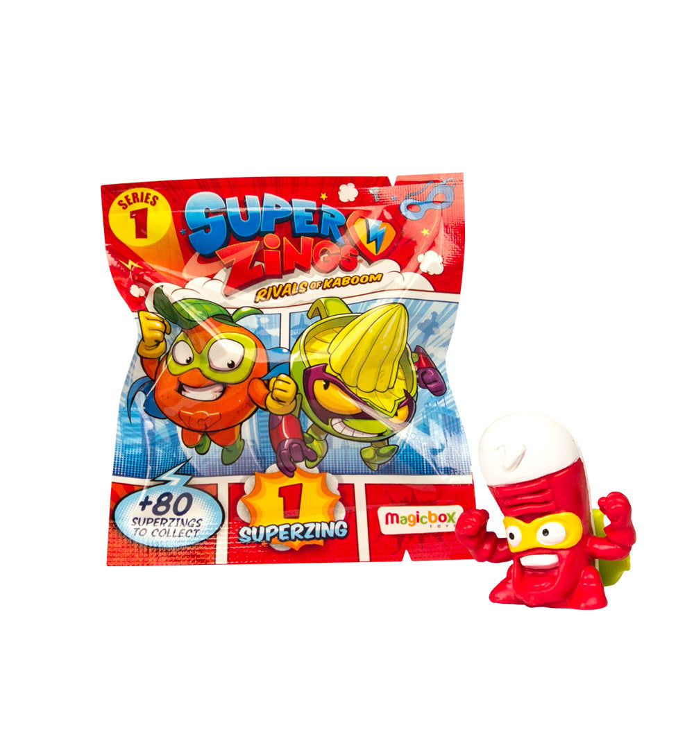 SUPERZINGS PACHET SURPRIZA CU O FIGURINA