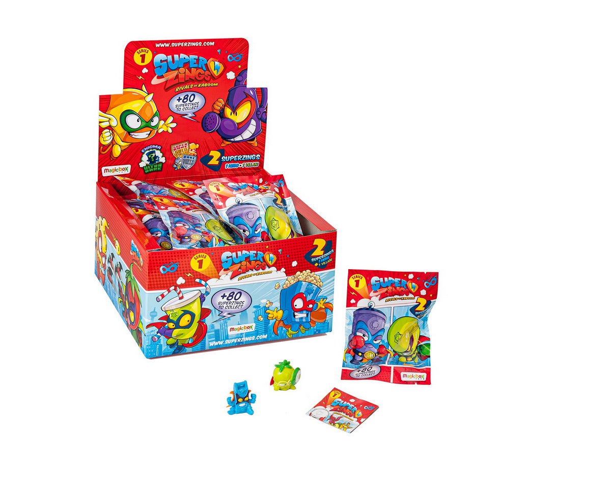 SUPERZINGS PACHET SURPRIZA CU O FIGURINA