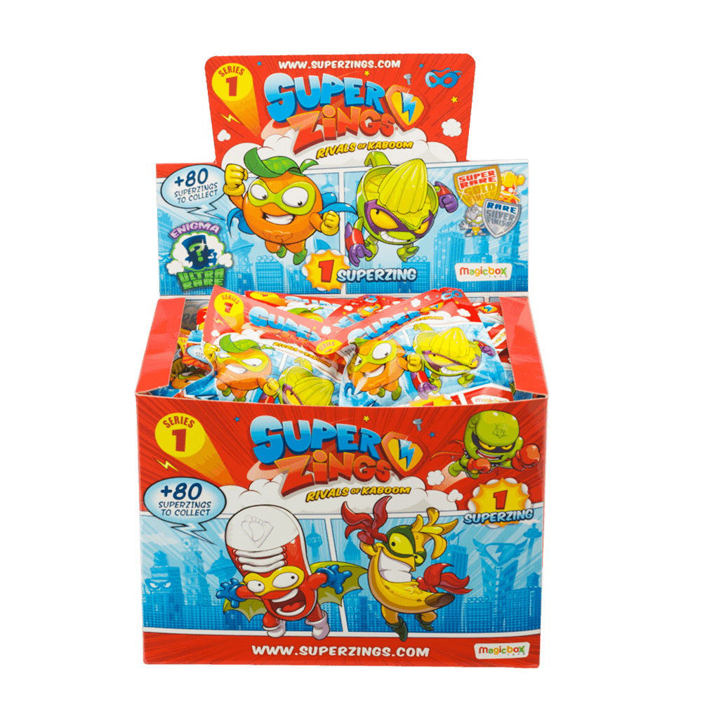 SUPERZINGS PACHET SURPRIZA CU O FIGURINA