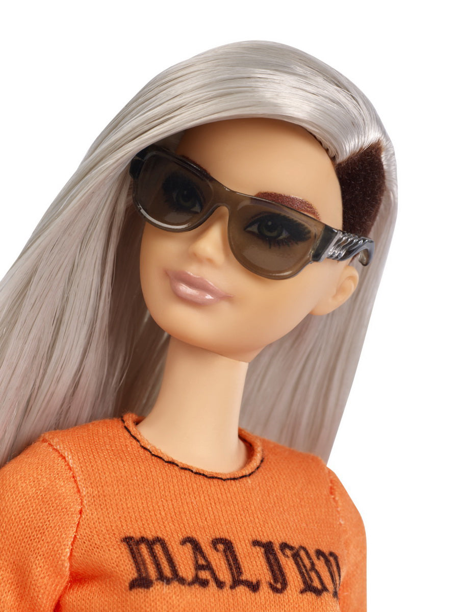 PAPUSA BARBIE FASHIONISTA BLONDA CU OCHELARI DE SOARE