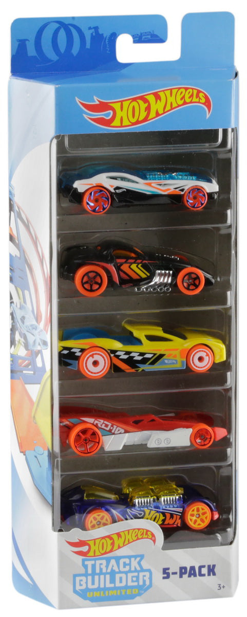 SET 5 MASINI HOT WHEELS TRACK BUILDER