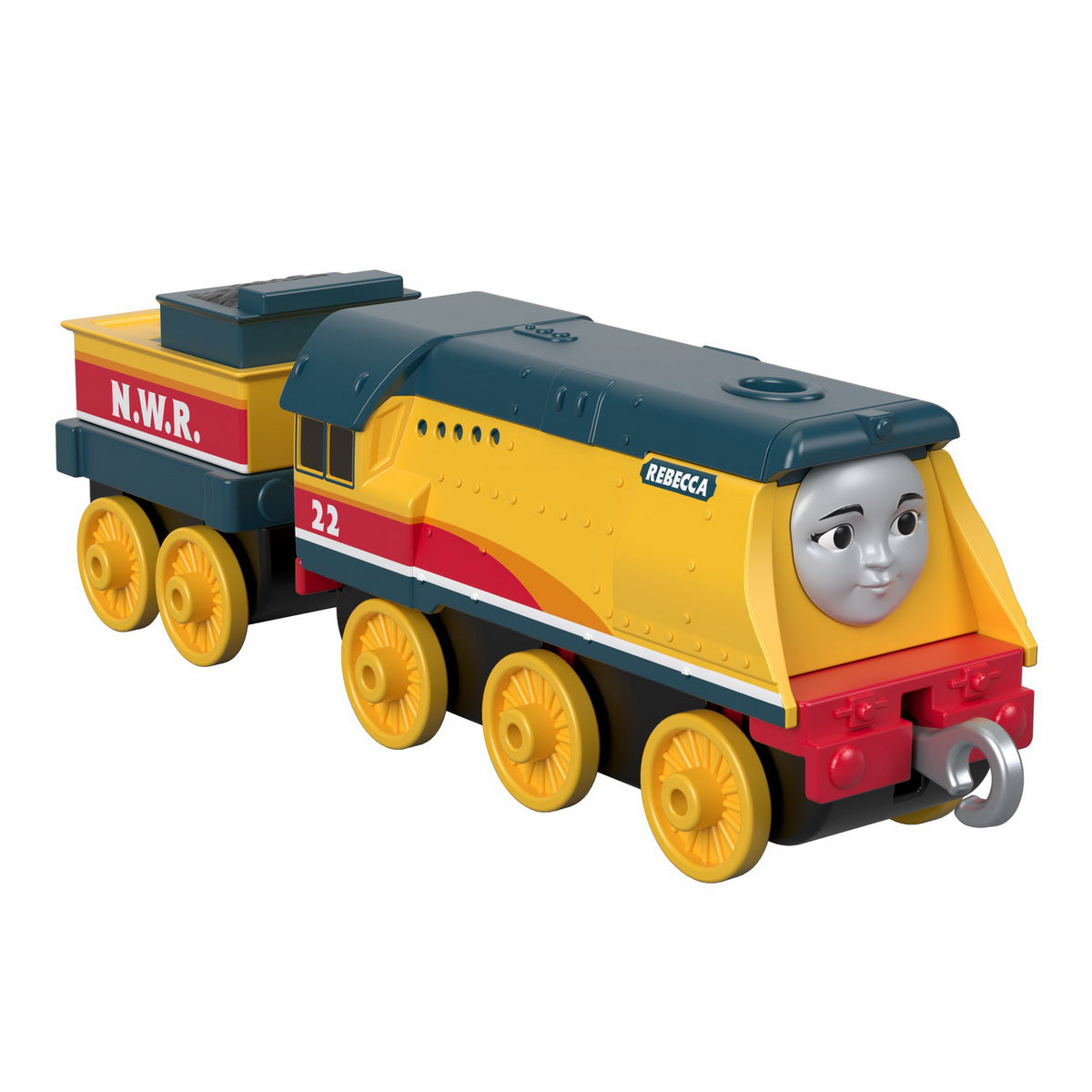 THOMAS LOCOMOTIVA CU VAGON PUSH ALONG REBECCA
