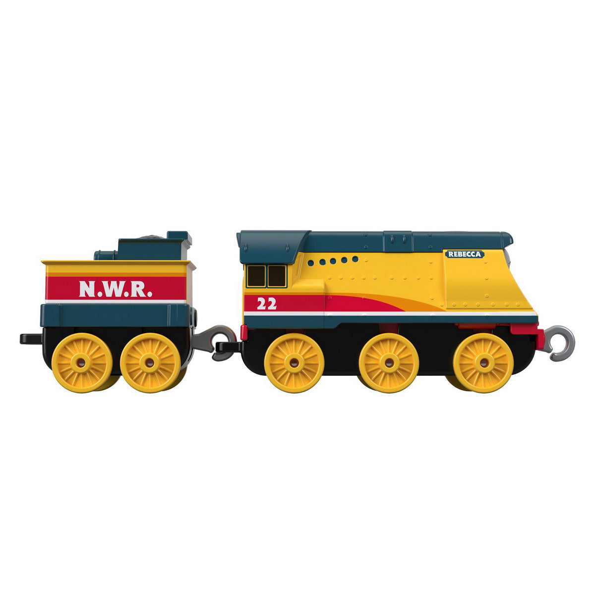 THOMAS LOCOMOTIVA CU VAGON PUSH ALONG REBECCA