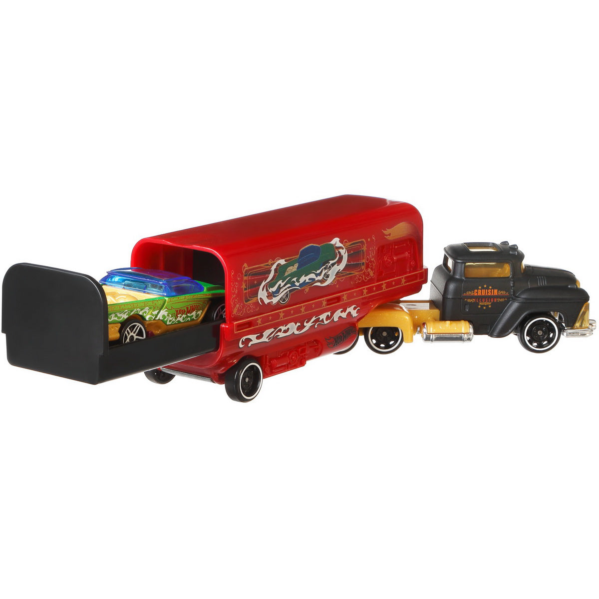 SET CAMION SI MASINA SPORT CRUSING ILUSSION