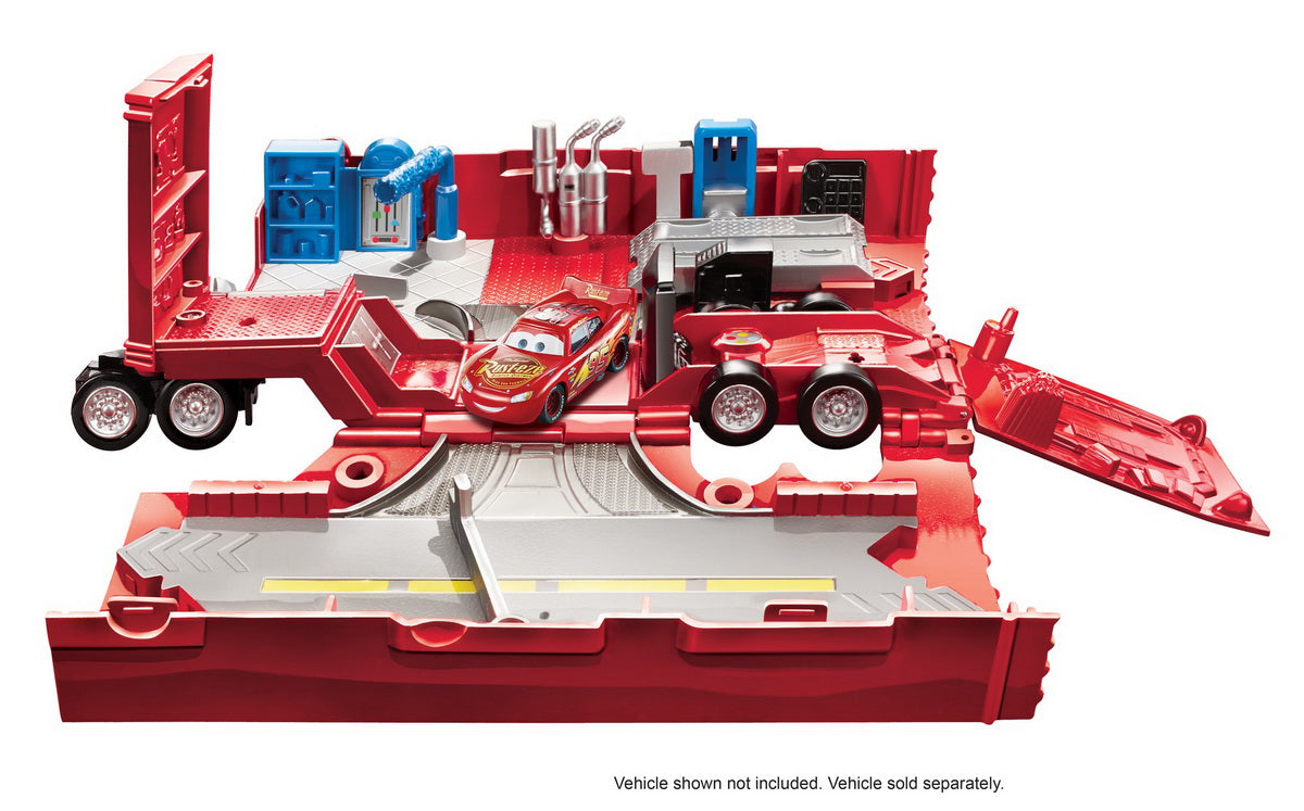 CARS SET DE JOACA MACK MEGA TRANSPORTATORUL LUI FULGER McQUEEN