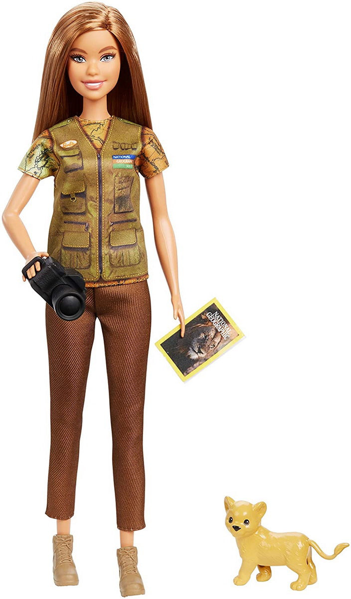 PAPUSA BARBIE NATIONAL GEOGRAPHIC FOTOJURNALISTA