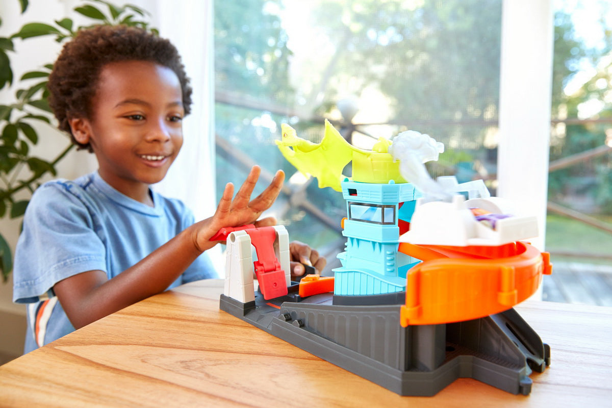 CITY CURSA CU OBSTACOL PTERO DINOZAURUL ZBURATOR