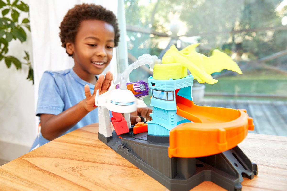 CITY CURSA CU OBSTACOL PTERO DINOZAURUL ZBURATOR