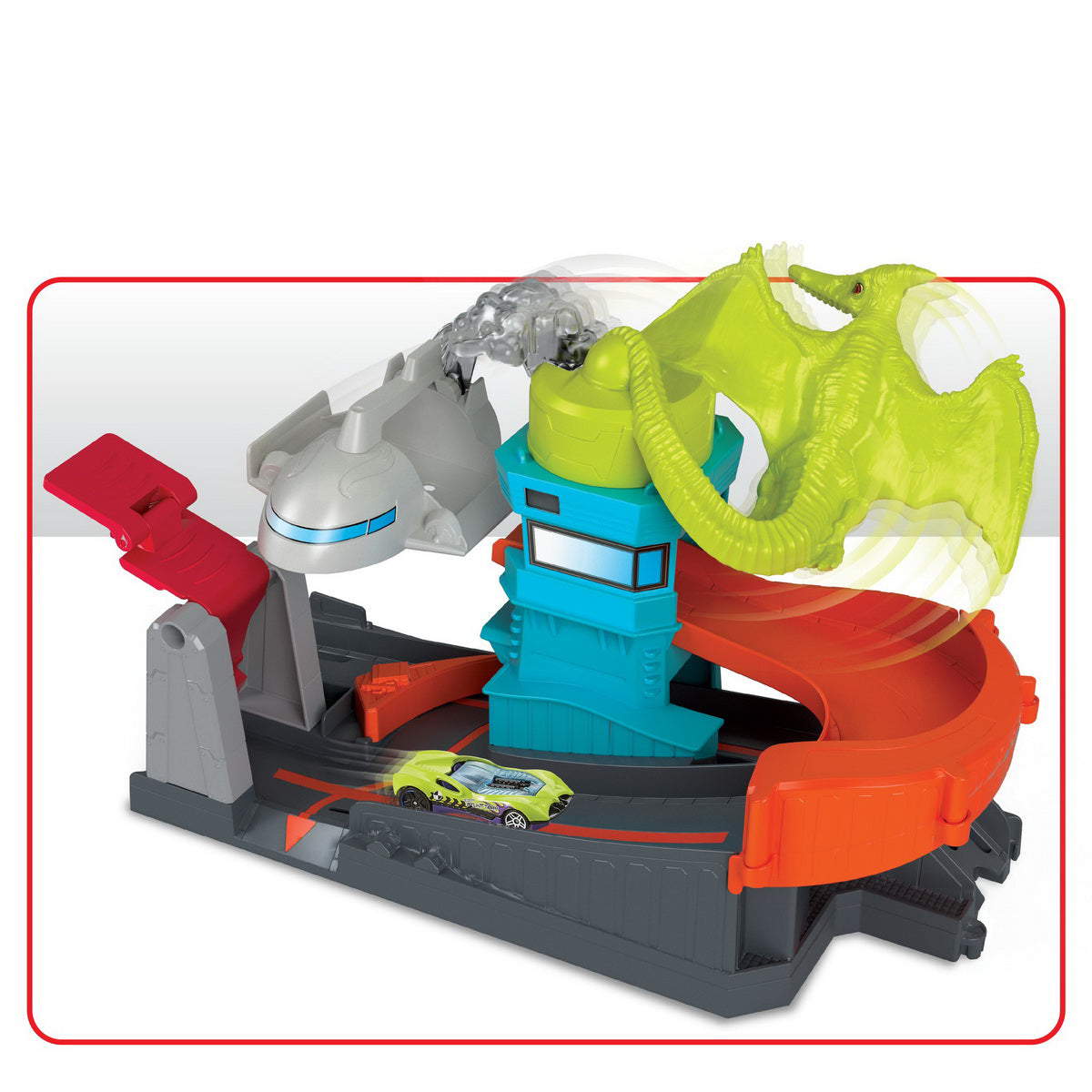 CITY CURSA CU OBSTACOL PTERO DINOZAURUL ZBURATOR